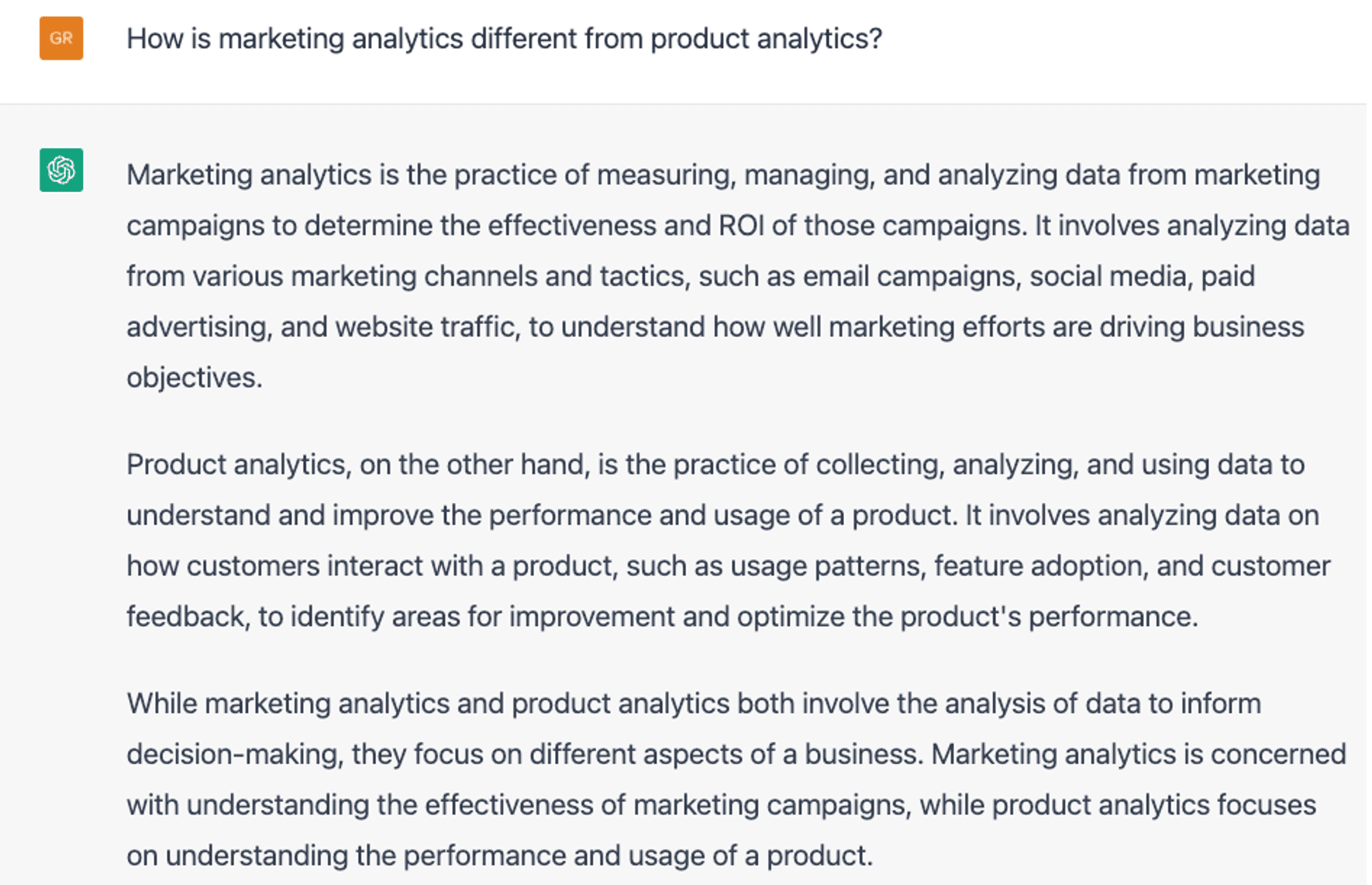 Analytics-ChatGPT